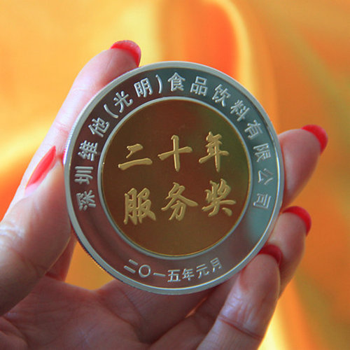 纯银定制纪念章可以个人定制吗?